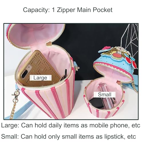 Image of Novelty Fun Shape Handbag Shoulder Purse Crossbody Bag