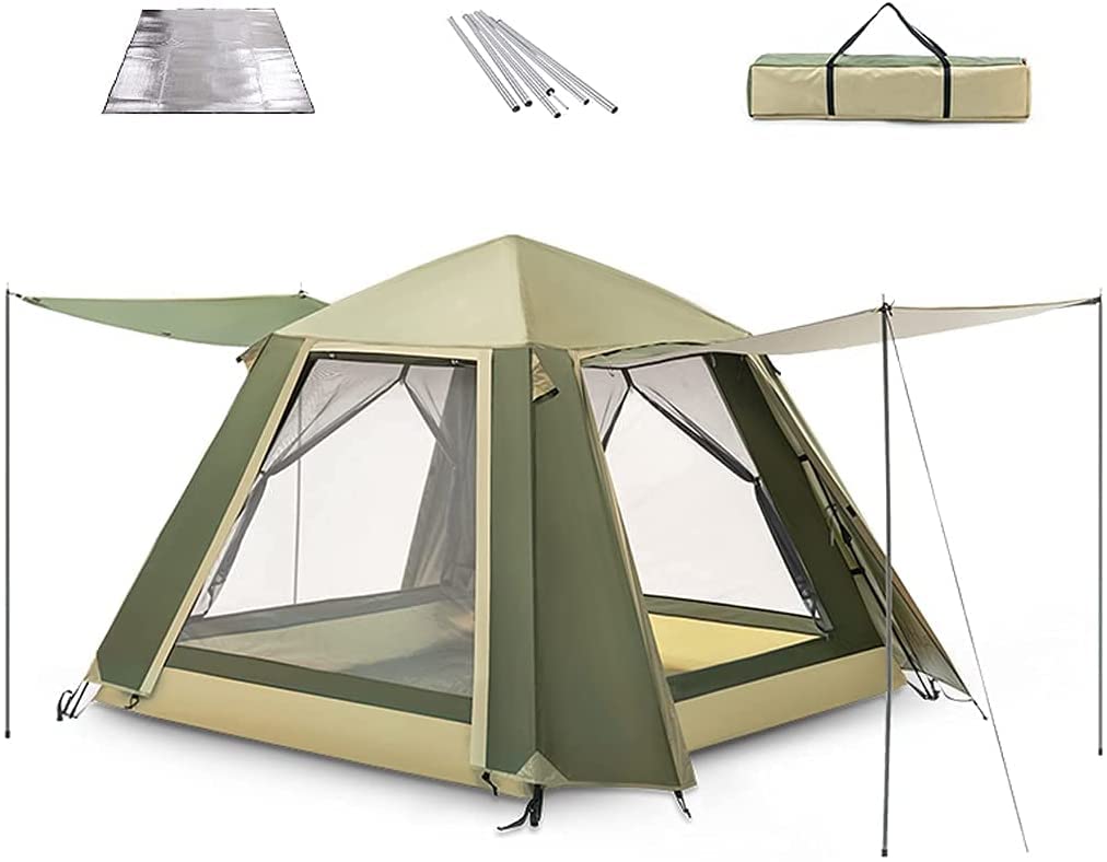 Tente pop-up instantanée pour la famille avec montage ultra rapide et double couche