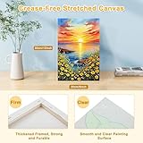 Zoom IMG-2 bowetile fiori al tramonto dipingere Zoom IMG-2 bowetile fiori al tramonto dipingere