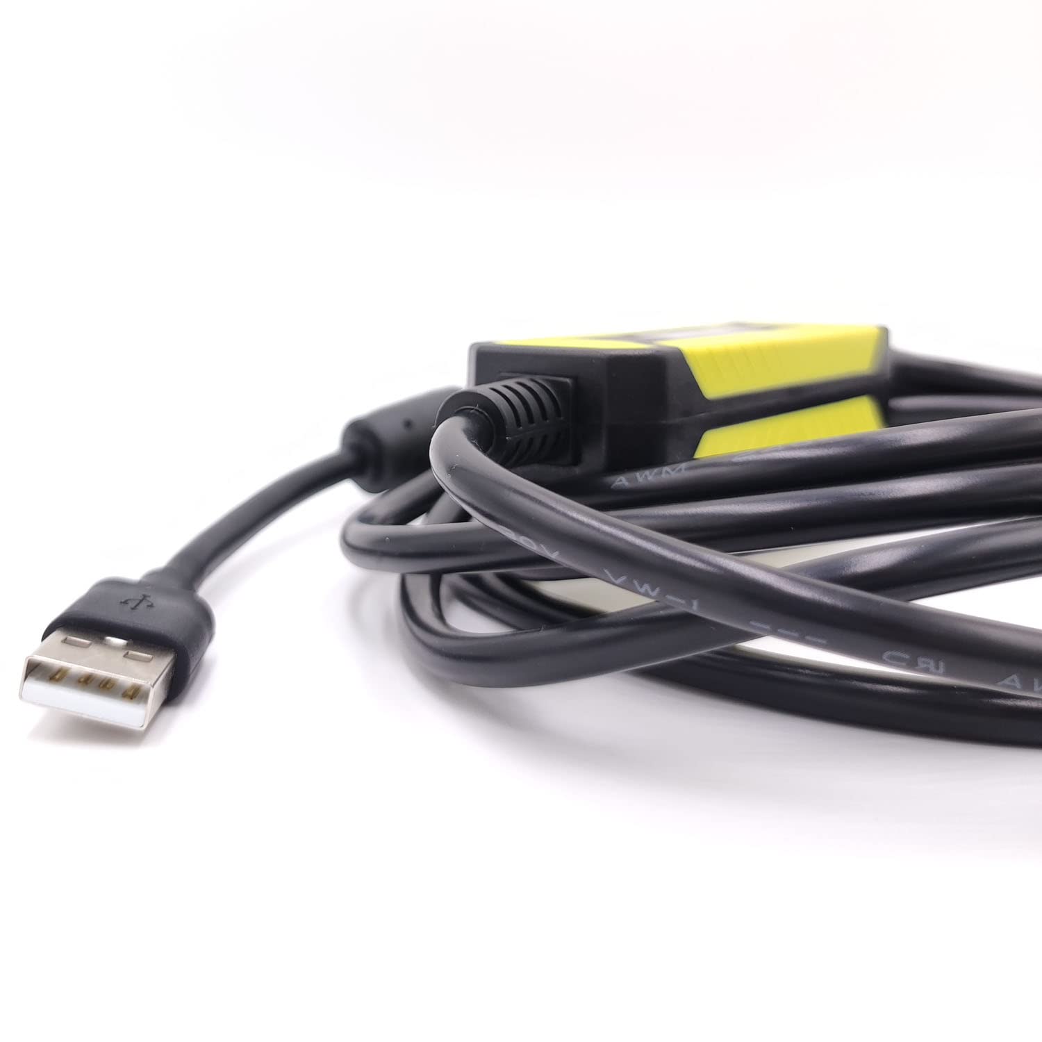 USB-FANUC Câble de programmation CNC, RS232 transfert de données convertisseur DB25 Pin Download Cable pour CNC Fanuc
