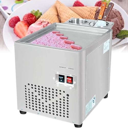 Kit para hacer rollos de helado, divertido molde casero para yogurt congelado y gelatina con raspadores, perfecto para hacer postres para niños y familias
