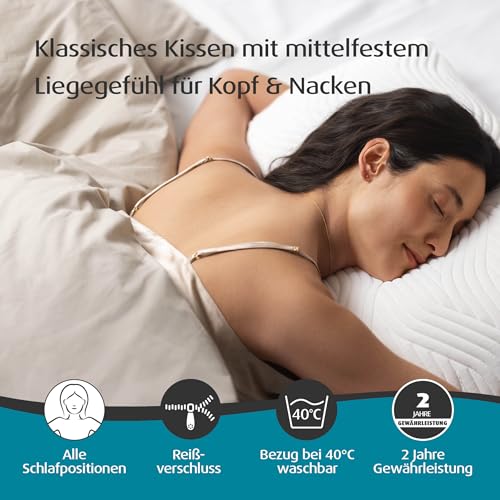 Tempur Comfort Medium Schlafkissen für alle Schlafpositionen