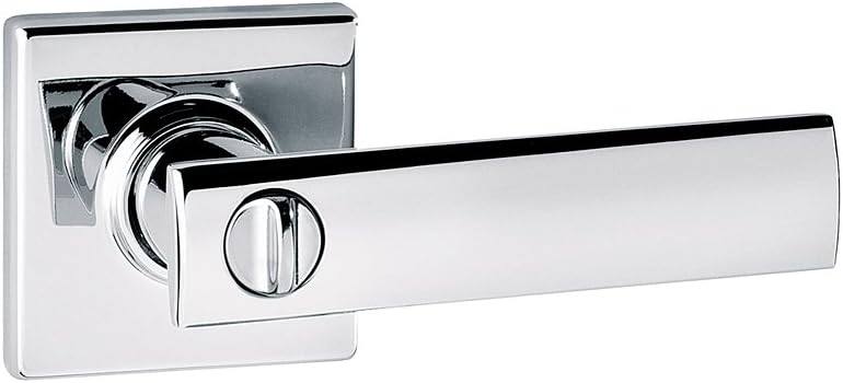 Kwikset Vedani Bed/Bath Lever Lever in Polished Chrome - 97300-787