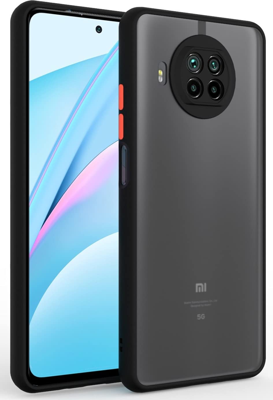 Glasgow Case Cover for Mi 10i 5G Shockproof Back Case Cover (Camera Protection) - Black (B09C8TD9TK) Amazon Price History, Amazon Price Tracker