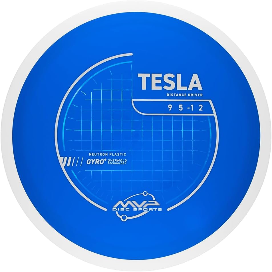 MVP Disc Sports Neutron Tesla Disc Golf Distance Driver (Colors May Vary)