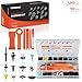 A-Premium 120PCS (12-Type) Car Retainer Clips Kit Compatible with Dodge Durango 2011-2017 Hood Insulation & Fender Shield Retainer Auto Push Pin Plastic Rivet Fastener Replacement Set, w/Removal Tool