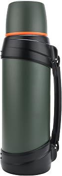 Large Flask - 2.5l Stainless Steel Insulated Bottle for Travel with BPA Free Cup - Oversized Vacuum Bottle
