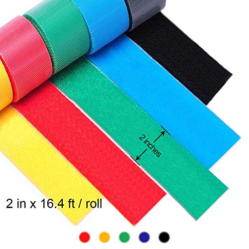 5 cm de largura, 5 metros de comprimento, gancho e laço de amarrar cabo prendedor de nylon cabo de a