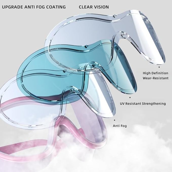 Image of VRT Kids /Men /Women Swimming Goggles Diving Goggles Anti Fog Silicone Waterproof Swimming Goggles (Purple)