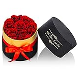 EL PAQUETE INCLUYE: Cada caja contiene 7 piezas de rosa preservada que hace que la caja de rosas sea más completa y encantadora. El diámetro de la rosa inmortal es de 5cm / 1.97". La rosa preservada es el símbolo del amor eterno.