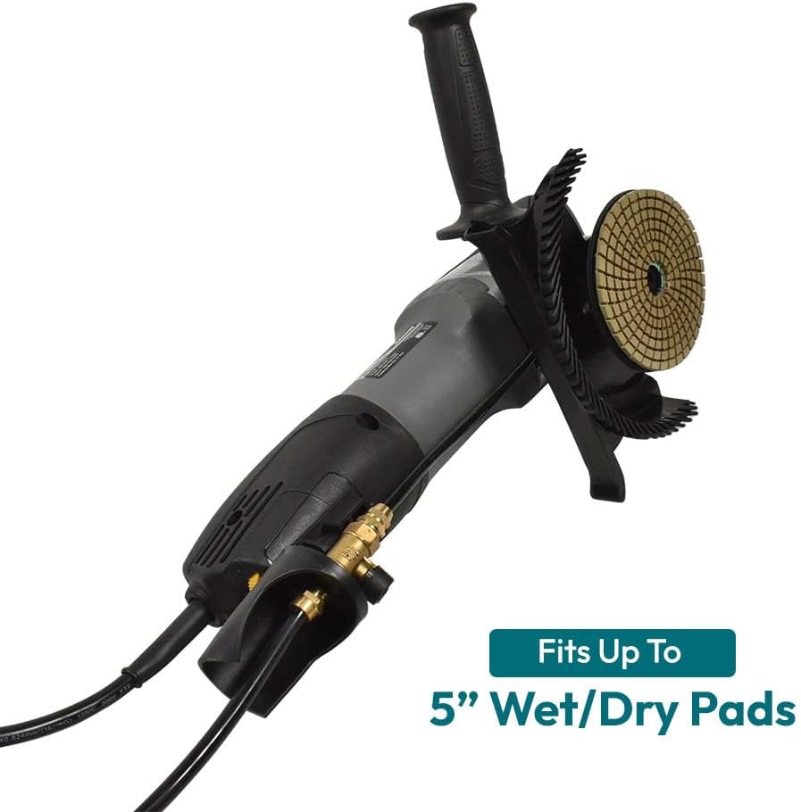 Hardin VS5 - Variable Speed Wet Grinder Polisher 110 Volt, 60 Hz,1000 to 4500 RPM 900 Watt (HNWVGRIN)