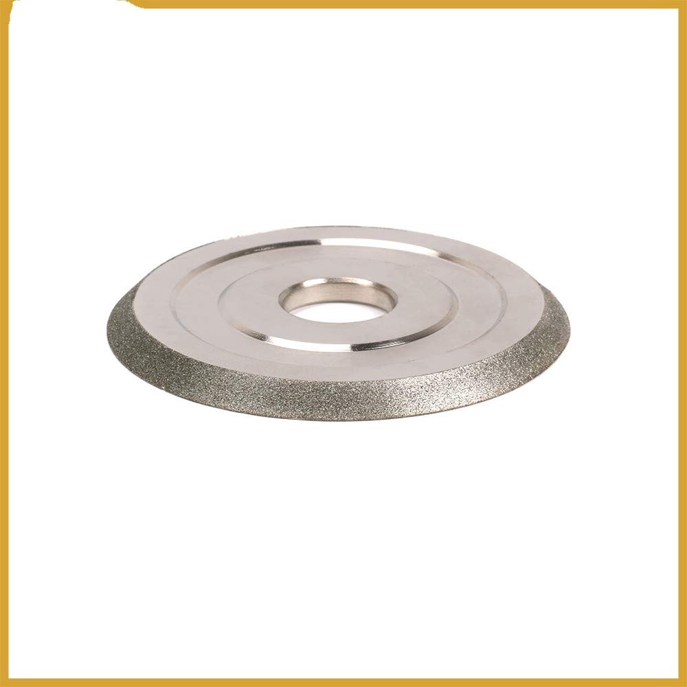 Mola diamantata 85x20x5mm Grana 150 Disco abrasivo for smerigliatrice for Utensili da Taglio abrasivo Angolo di 45 Gradi, Come Mostrato