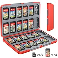 Amazon.co.jp: switch ゲームカードケース 24枚switch ソフト