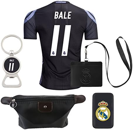 #11 Bale (6 in 1 Combo) Real Madrid C.F. 2nd Away Match Adult Soccer Jersey 2016-2017
