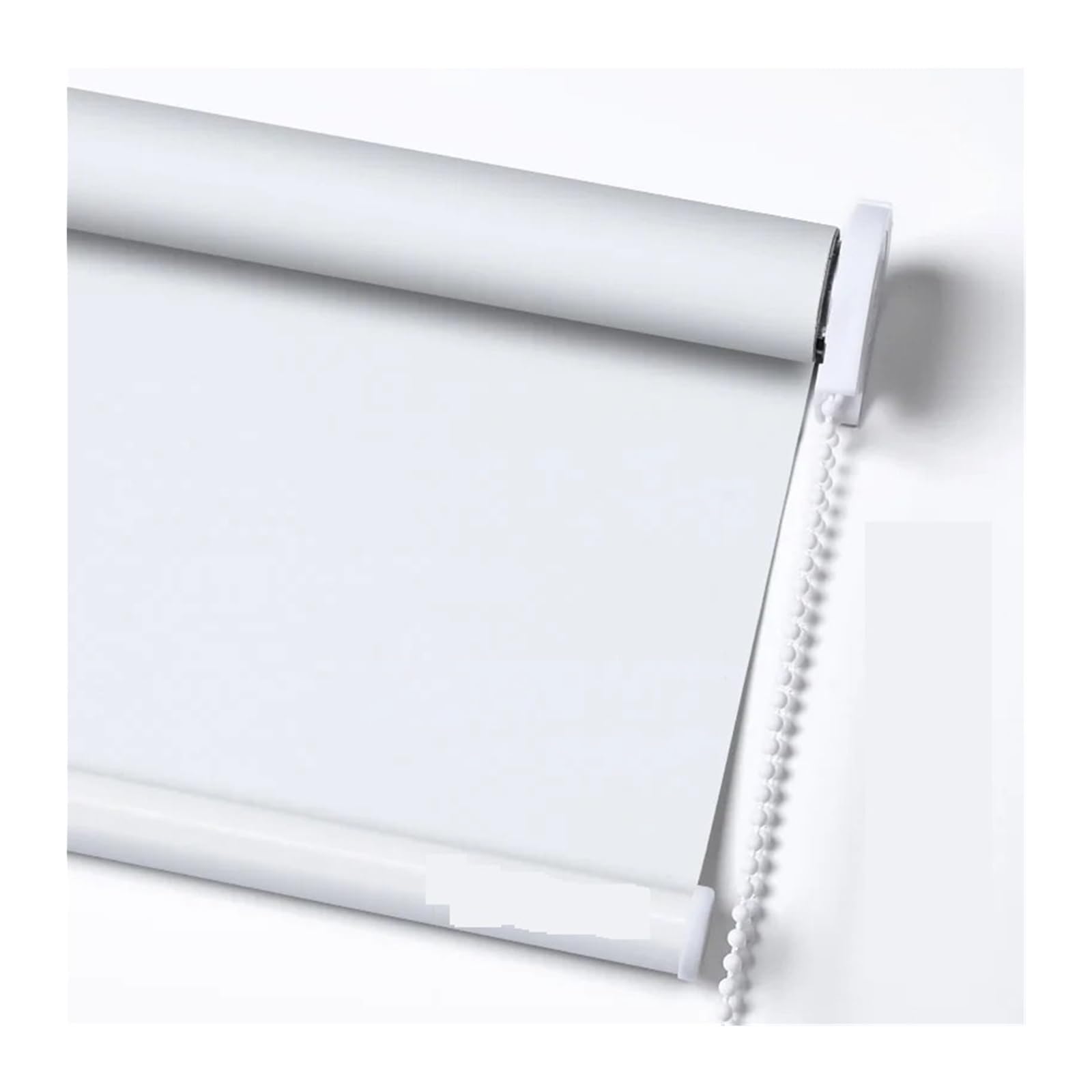 Stores enrouleurs occultants blancs 100x180 pour fenêtre de chambre à coucher