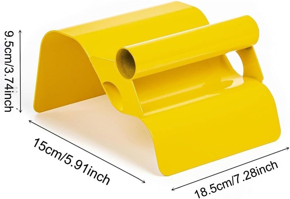 Landscape Curb Trowel Concrete Curbing Trowel Applying Putty Multipurpose Portable Bricklayer Concrete Curb Tool Edger Trowel