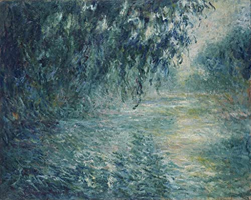 Affiche Toile Matin sur la Seine Monet pour créer une ambiance zen dans votre chambre