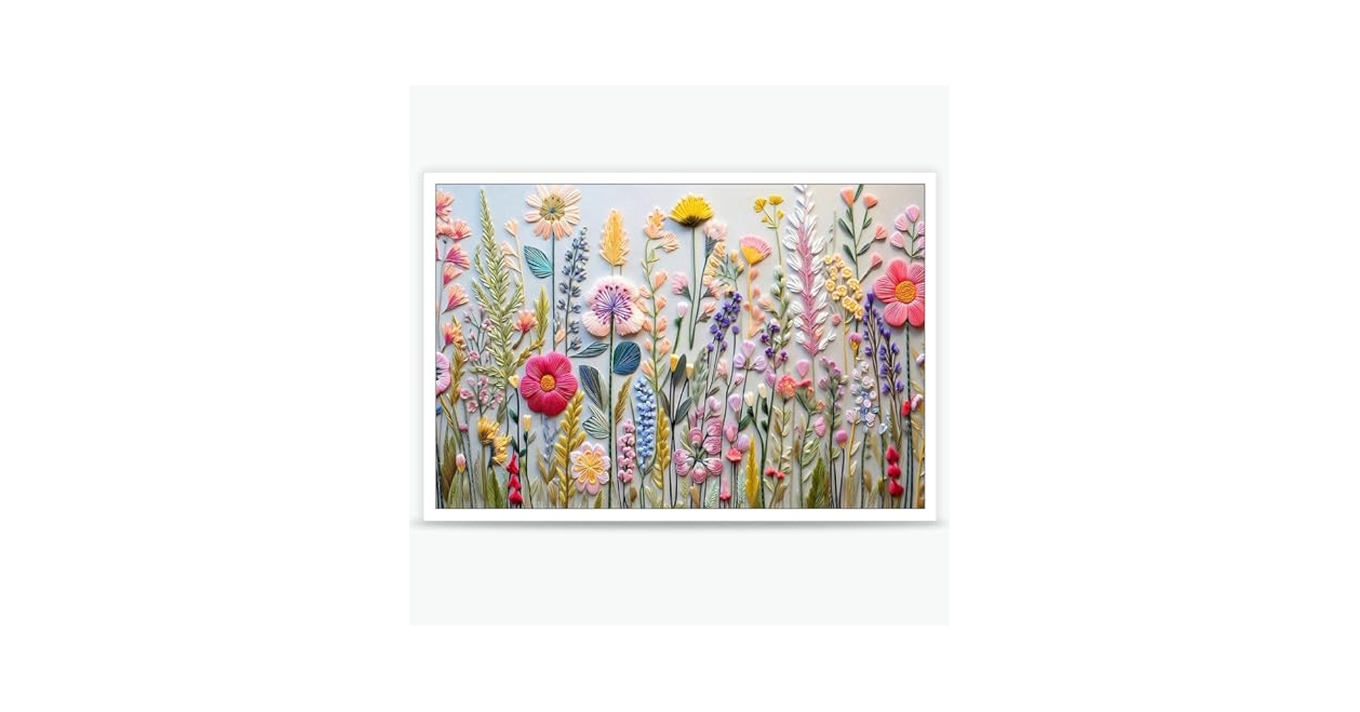 Amazon.com: FBKDVC Retro Wildflower Floral Embroidery