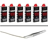 feuerzeugbenzin dm 6x Zippo Benzin + Ersatz-Docht