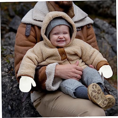 FRCOLOR 6Pairs Winter Mittens Comfortable Knitted Gloves for Boys and Warmth Retention for Outdoor Activities Easy to Wear Years Old Each4