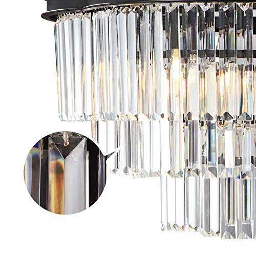 Buy MEEROSEE Gold Chandelier Lighting Crystal Chandeliers Pendant