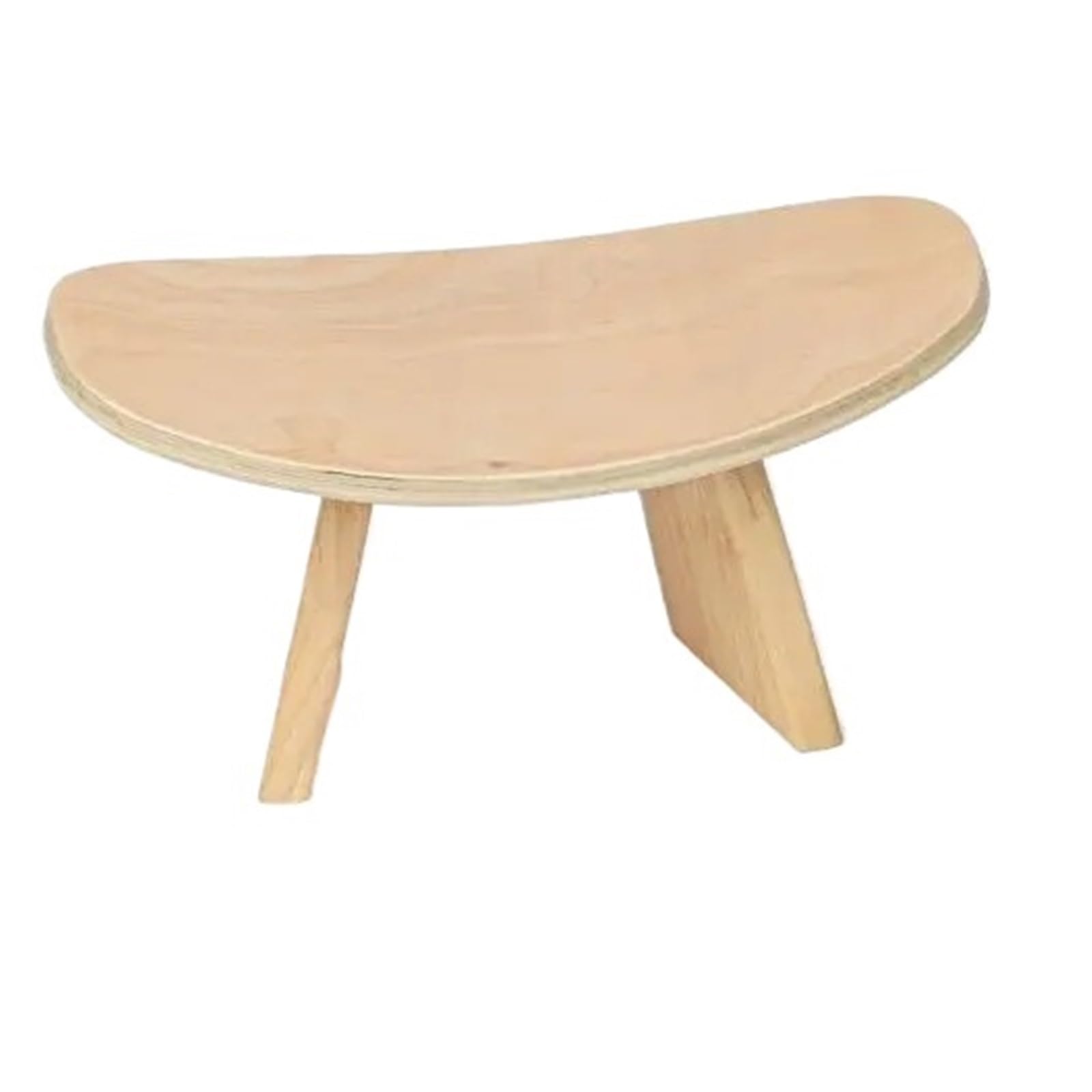 Zafu Meditación Silla portátil de Madera Maciza for Yoga con diseño ergonómico Perfecta for la Vida meditación Ideal(Color 01 42x21x23cm)
