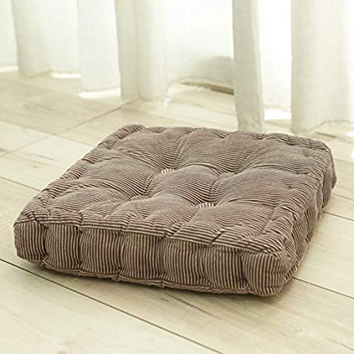 Coussin en velours de cristal chaud rembourrage peluche pour chaise ordinateur