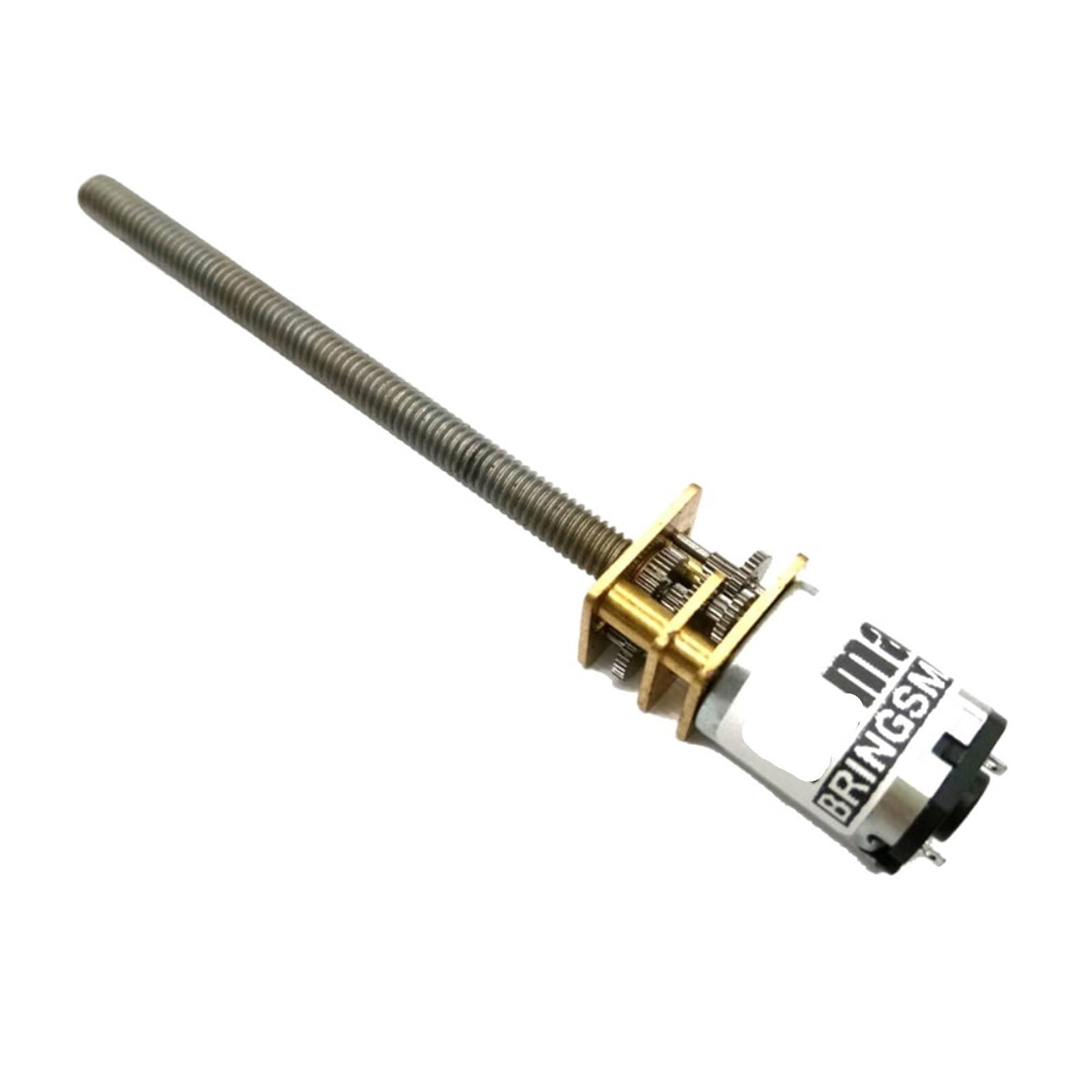 AMOKD Threaded Shaft M4 55mm DC Gear Motor 15/50/60/100/200/300/500rpm Electric Screw Reducer Customized N20 3V 6V 12V(7rpm,12V)