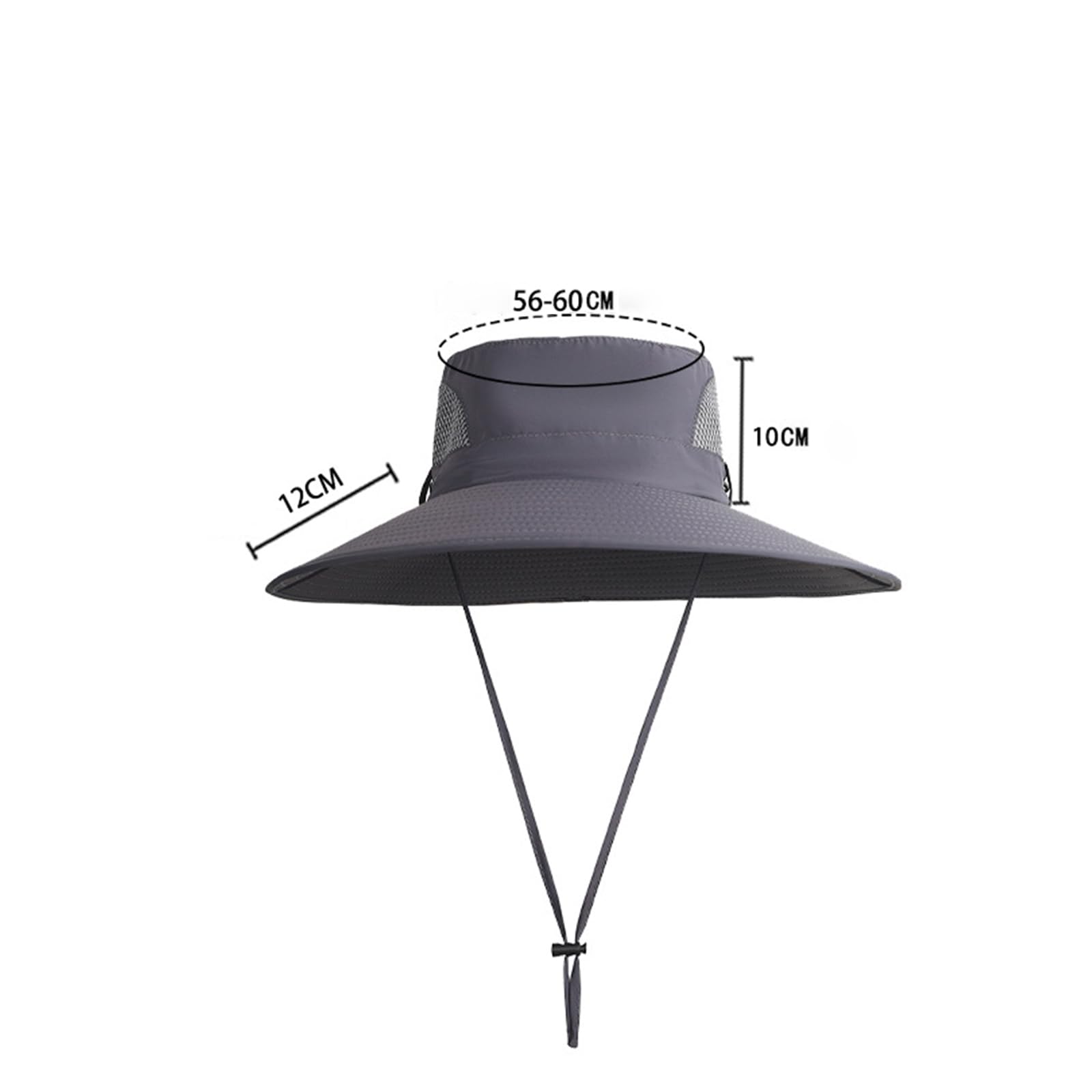 Sombrero de tela desmontable ventilador de alta carga USB energía solar para todos épocas, asesor solar