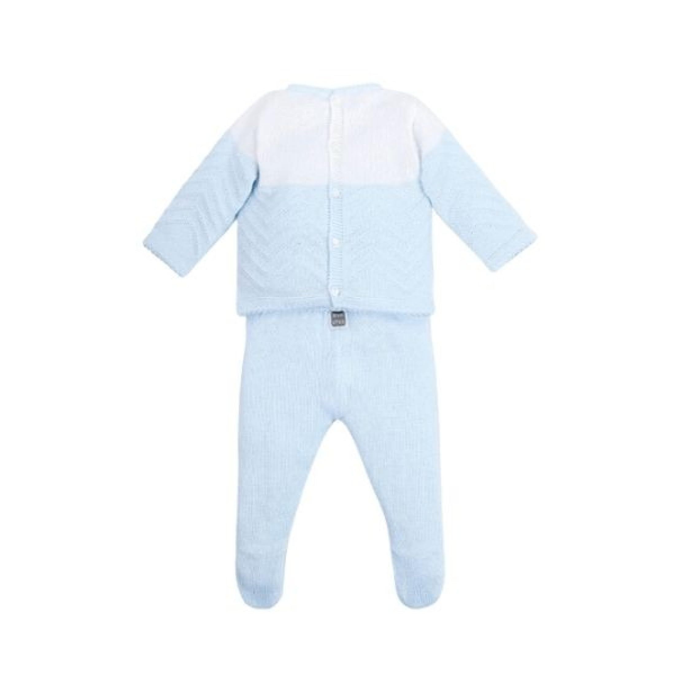 MINUTUS Conjunto Bebé Alfa, Ropa Recién Nacido, Jersey y Polaina 100% Algodón, 2 Piezas