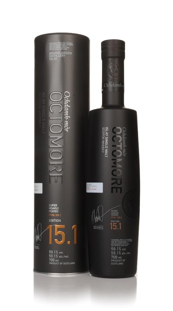 Octomore Edition 15.1 Heavily Peated Limited Release Islay Single Malt Scotch Whisky, 70cl