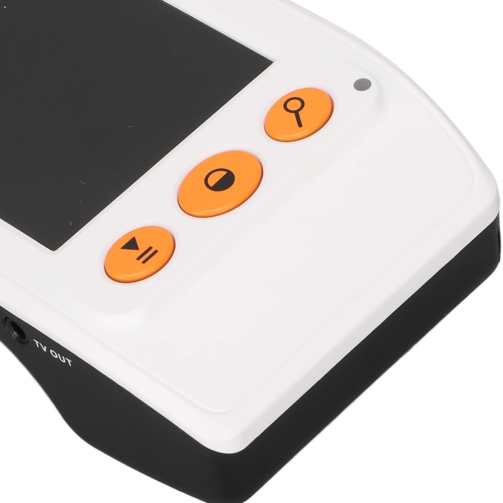 Loupe Vidéo Numérique Portable, Aides à la Lecture électroniques Portables Pliables de 3,5 Pouces avec écran LCD, Zoom 2x-25x, 8 Modes de Couleur, pour Les Daltoniens à Basse