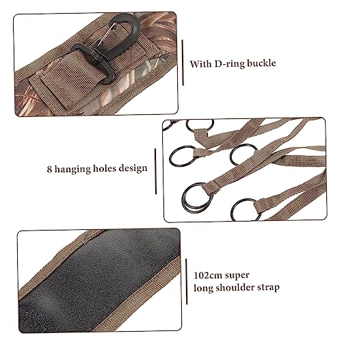 BESPORTBLE 8 Tiras de ombro de tiro arnês de transporte de jogo saco chamariz Unido iscas bolsas cab