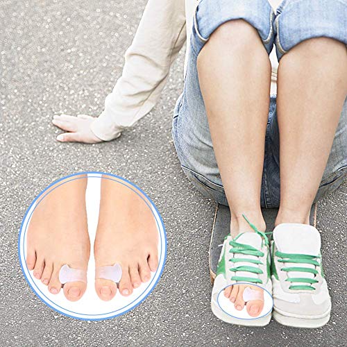 Bunion Corrector,Gel Bunion Correctors Toe Protectors and Soft and Elastic Toe Separator Kit for Men