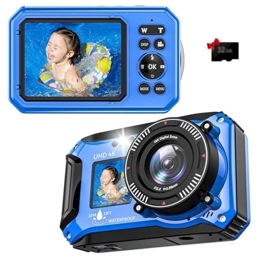 Digital 4K Ultra HD Underwater Camera