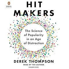 Hit Makers Audiolibro Por Derek Thompson arte de portada