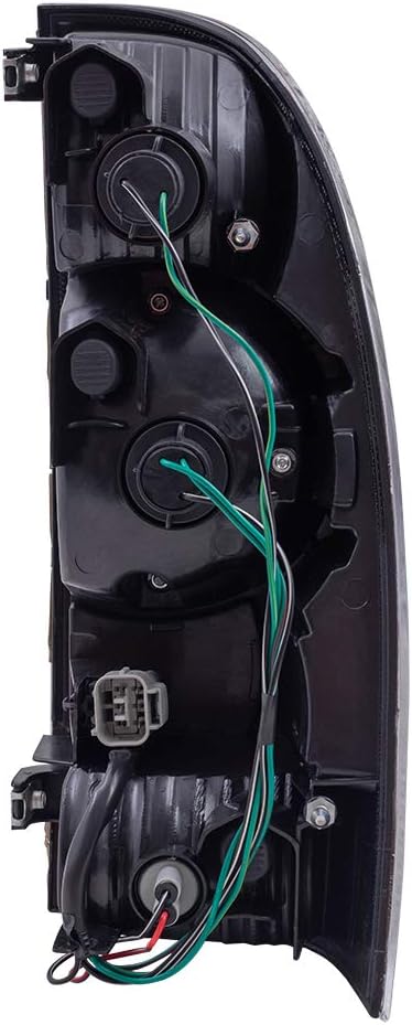 Brock Replacement Drivers Tail Light with LED Center Lens Compatible with 2005-2015 Tacoma Pickup Truck 8156004160