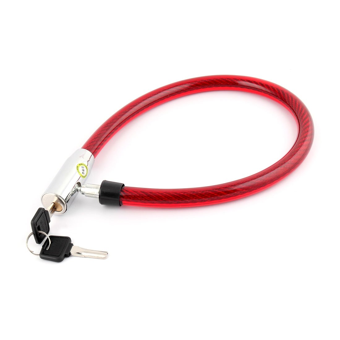 Aexit Outdside Motorcycle Bike Locks Biking Bicycle Plastic Shell Cable Security U-Locks Safeguard Lock