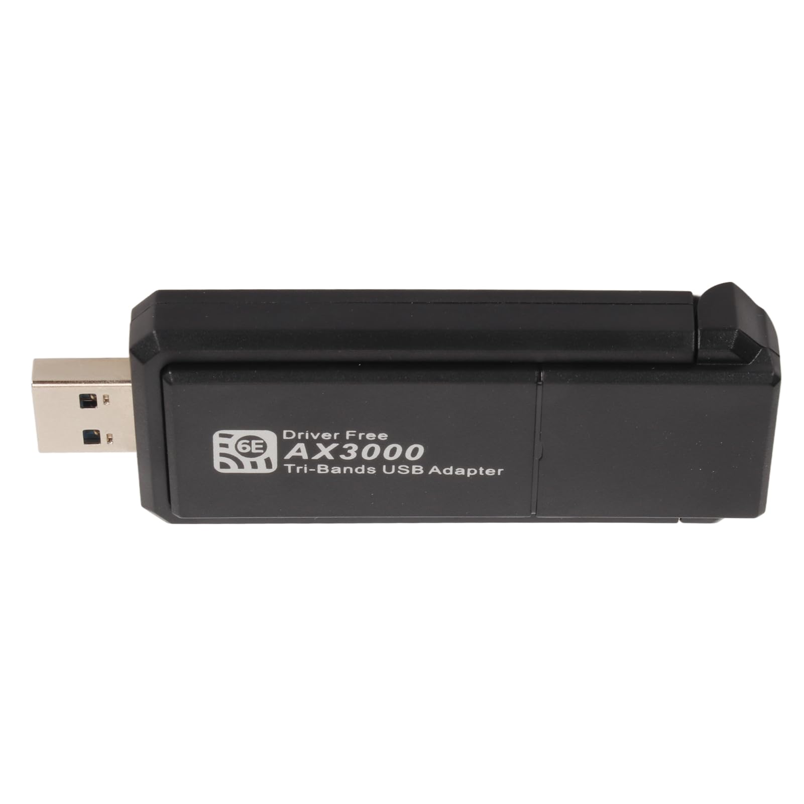 Bewinner Adattatore WiFi USB per PC, Adattatori di Rete USB Wireless da 3000 Mbps, Scheda di Rete USB a Tripla Banda con Antenna per Laptop Desktop Compatibile con Windows 10 11