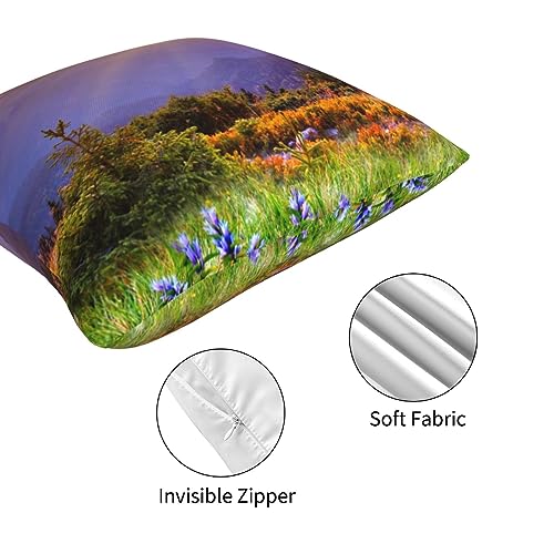 Housse de coussin douce de qualité supérieure Rocky Mountain