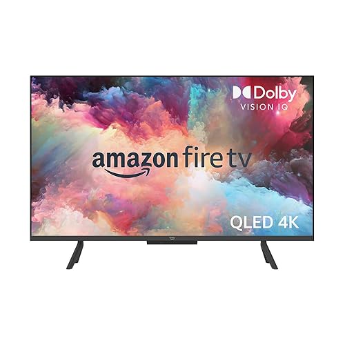 Amazon Fire TV 43-inch Omni QLED series 4K | UHD smart TV, Dolby Vision IQ, hands free with Alexa - 43 Inch