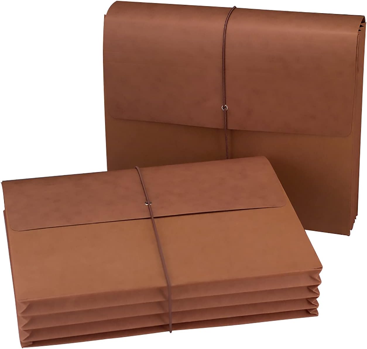 Smead Redrope Expanding File Wallet, Flap and Cord Closure