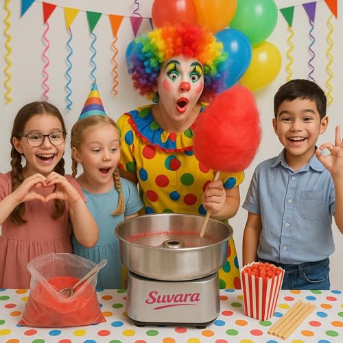 Zuckerwatte Zucker mit Geschmack Kirsche Rot farbiger Aromazucker 1kg für die Zuckerwattemaschine – Bild 4