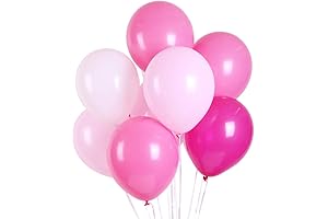 Show Your Support! Enhance Awareness: Latex Balloon with Rose Blush and White...