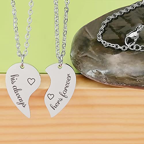 Relation assortie avec ce pendentif BFF pour couples