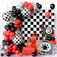 Red, Black, Silver - Racing Theme