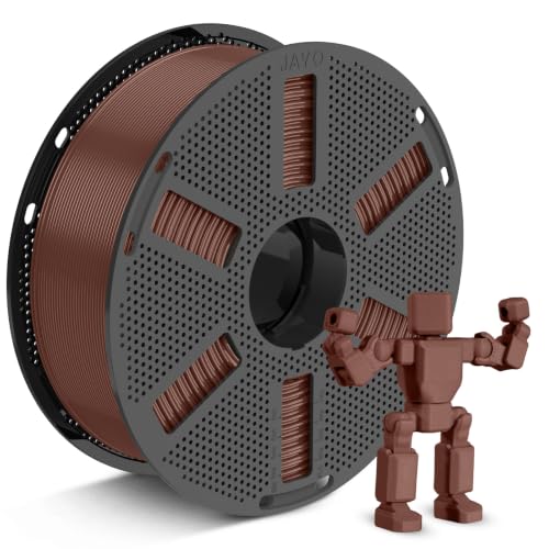 Image of JAYO PETG 3D Printer Filament 1.75mm, 1.1kg Reusable Spool, Brown