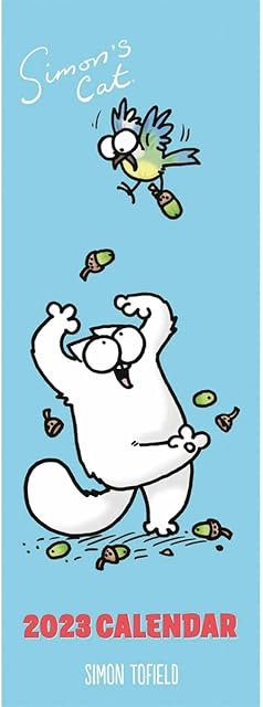 Simon's Cat Slim Calendar 2023