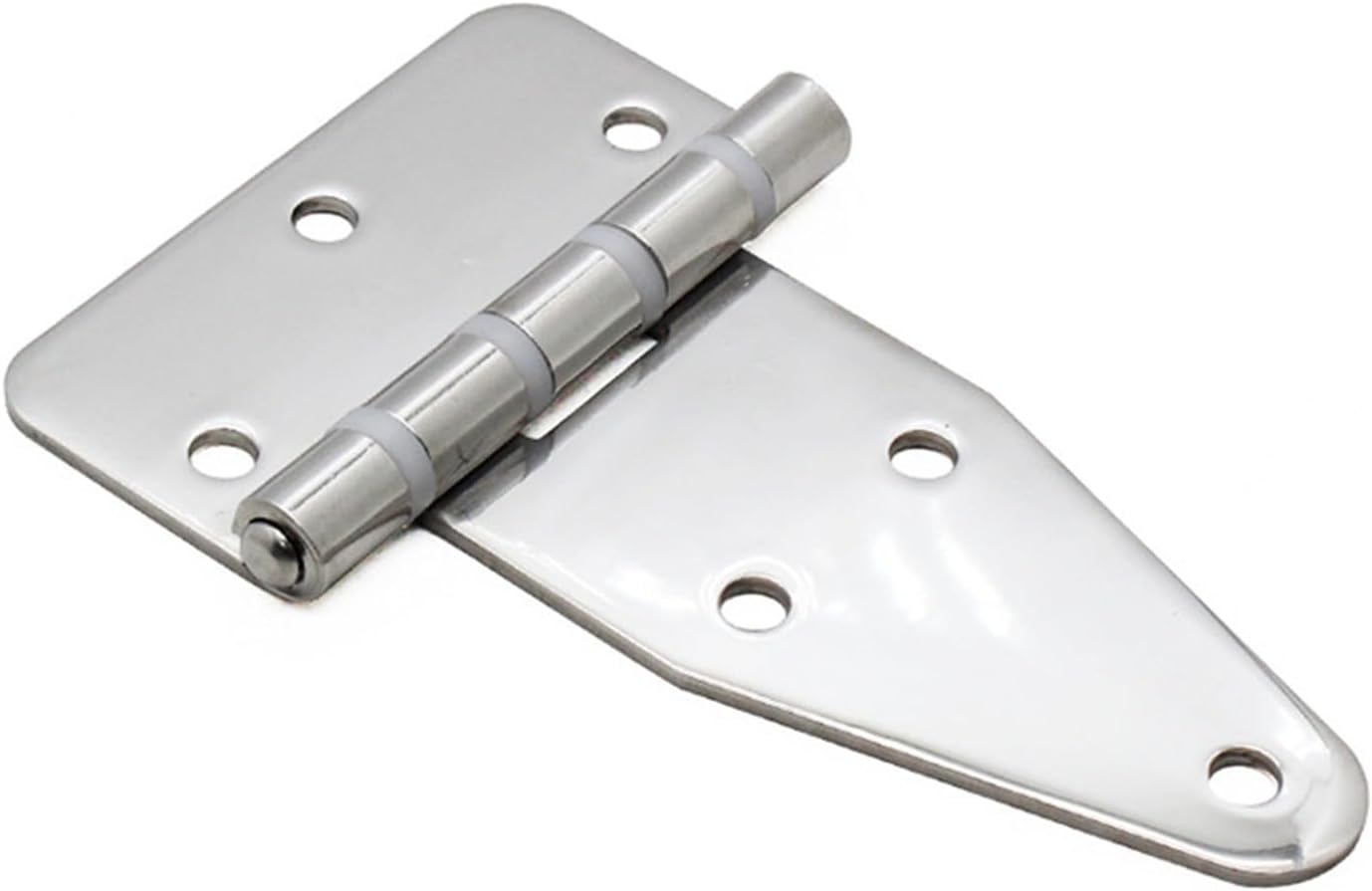 304 Stainless Steel Damping Heavy Duty Folding Door Hinge 1Pcs