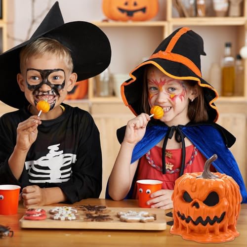 Tarro de caramelos de Halloween para decorar mesas de salones modernos 3